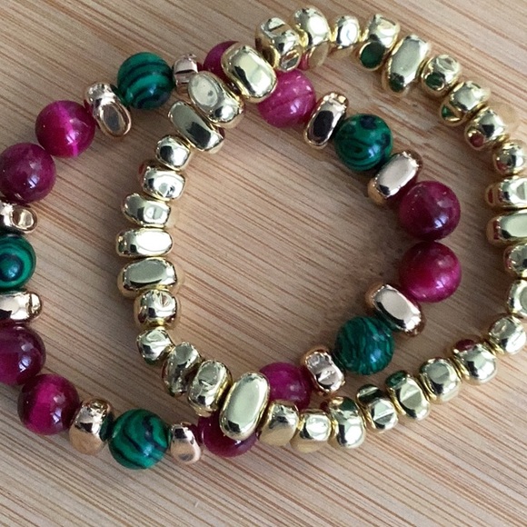 Mixed Bead Bracelets - Picture 2 of 2